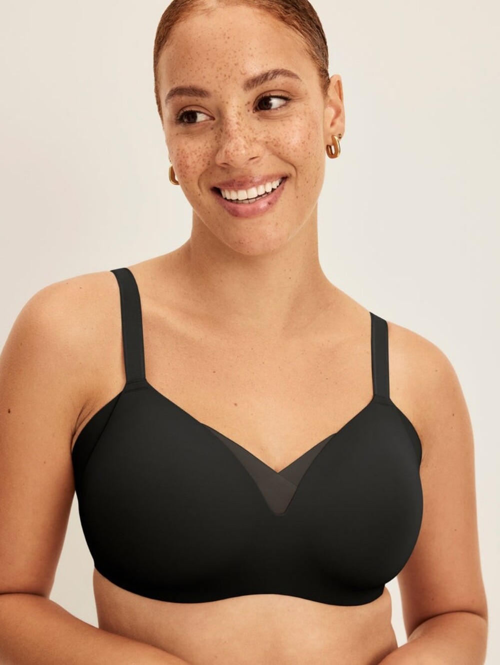 knix Shape And Smooth Bra In Black XL+ New With Tags